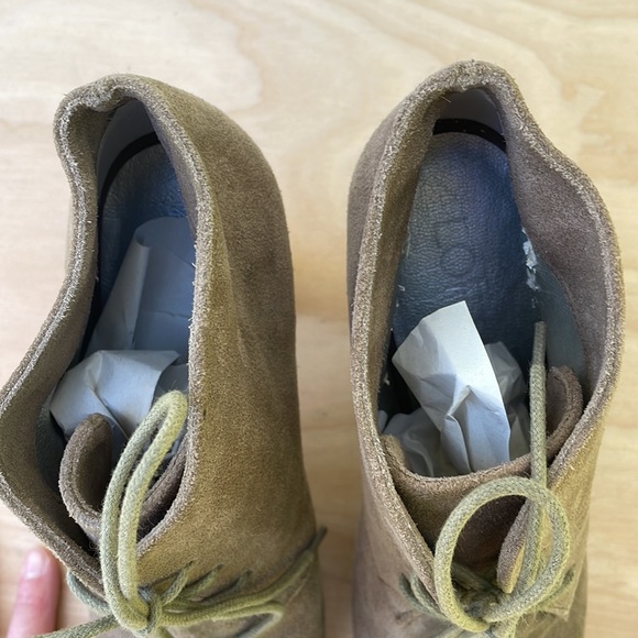 LOFT Suede Peep Toe Booties size 8 - Picture 8 of 10